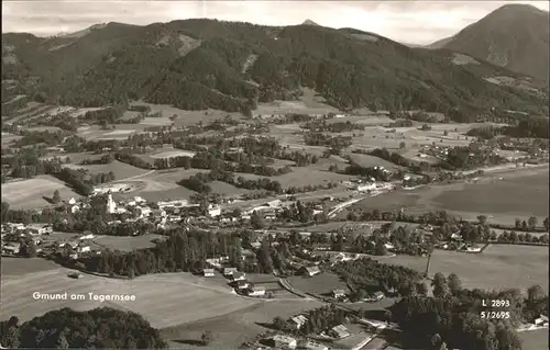 Gmund Tegernsee Luftbild Kat. Gmund a.Tegernsee