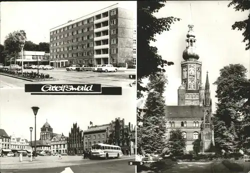 Greifswald Boddenhus Rubenow-Denkmal  Kat. Greifswald