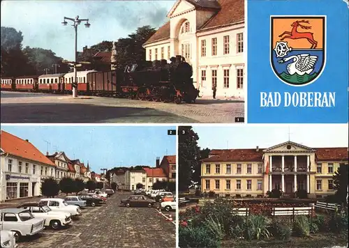 Bad Doberan Baederbahn Markt Moorbad Kat. Bad Doberan