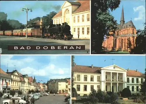 Bad Doberan Baederbahn Markt Klosterkirche Kat. Bad Doberan