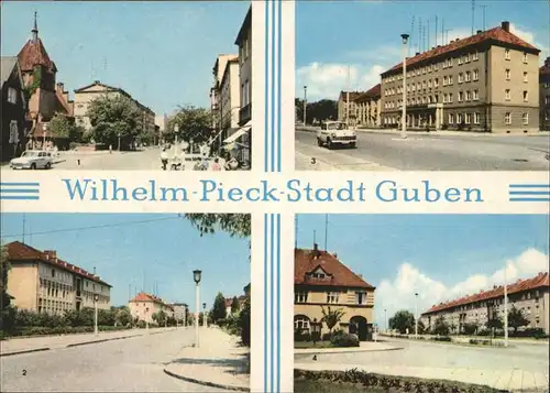 Guben Karl-Marx-Strasse Wilhelm-Pieck-Strasse Kat. Guben