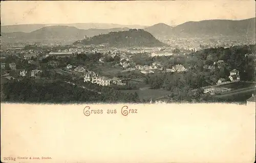 Graz Gesamtansicht Kat. Graz