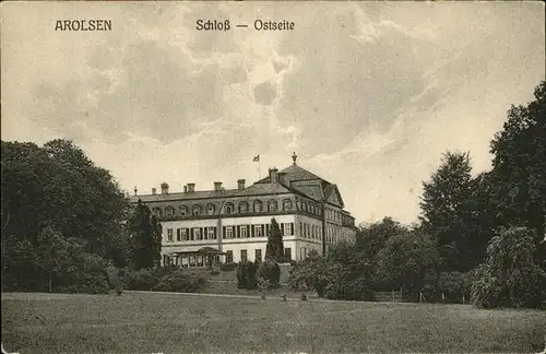 Bad Arolsen Schloss Ostseite Kat. Bad Arolsen