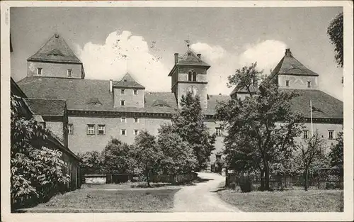 Augustusburg Karl-Marx-Stadt Burg v. Sueden Kat. Augustusburg