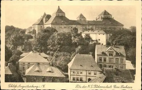 Augustusburg Schloss Augustusburg Burgwirtschaft Kat. Augustusburg