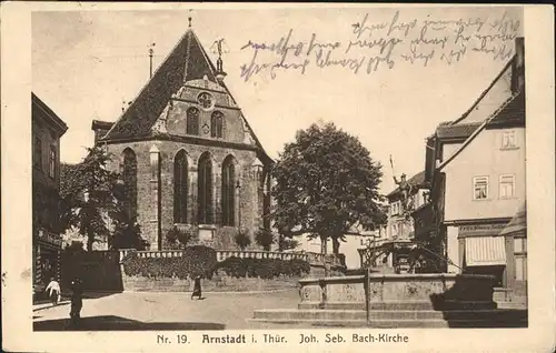 Arnstadt Ilm Joh. Seb. Bach-Kirche / Arnstadt /Ilm-Kreis LKR