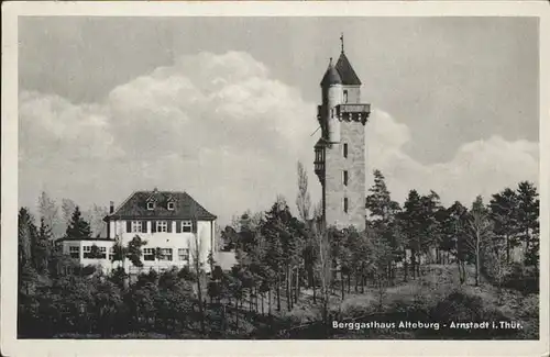 Arnstadt Ilm Berggasthaus Alteburg / Arnstadt /Ilm-Kreis LKR