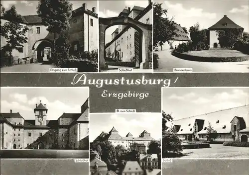 Augustusburg Schloss Brunnenhaus Kat. Augustusburg