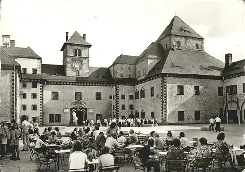 Augustusburg Innenhof hasenhaus Kat. Augustusburg