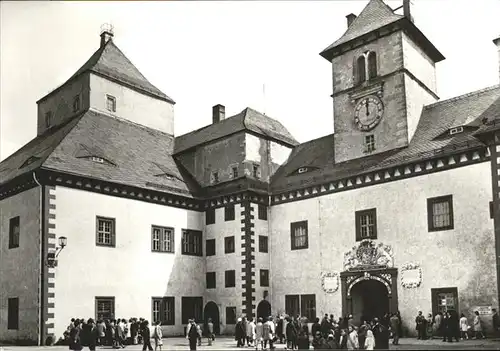 Augustusburg Schloss-Innenhof Kat. Augustusburg