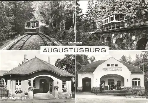 Augustusburg Drahtseilbahn Kat. Augustusburg