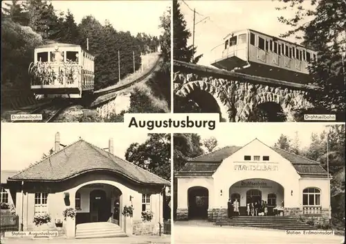 Augustusburg Drahtseilbahn Kat. Augustusburg