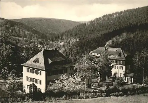 Baerenfels Erzgebirge Erholungsheim Max Niklas Kat. Altenberg