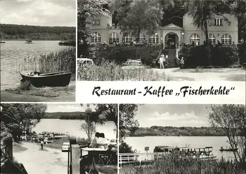 Buckow Maerkische Schweiz Schermuetzelsee Fischerkehle Kat. Buckow Maerkische Schweiz