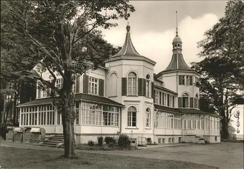 Bad Doberan Heiligendamm Sanatorium Haus Weimar Kat. Bad Doberan