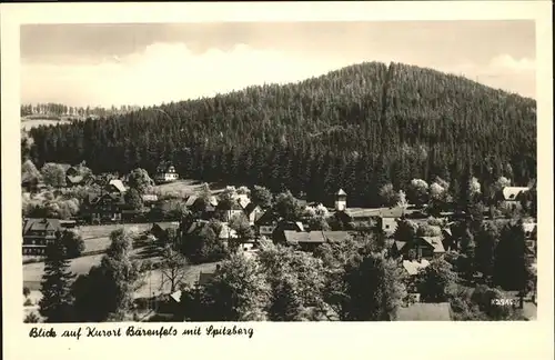 Baerenfels Erzgebirge Spitzberg Kat. Altenberg