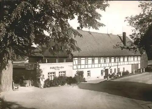 Baerenfels Erzgebirge Gasthof Baerenfels Kat. Altenberg