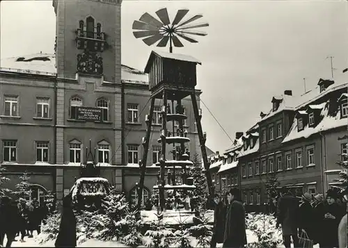 Schneeberg Erzgebirge Markt Kat. Schneeberg