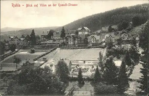 Ruhla Knaudt-Strasse Villen Kat. Ruhla