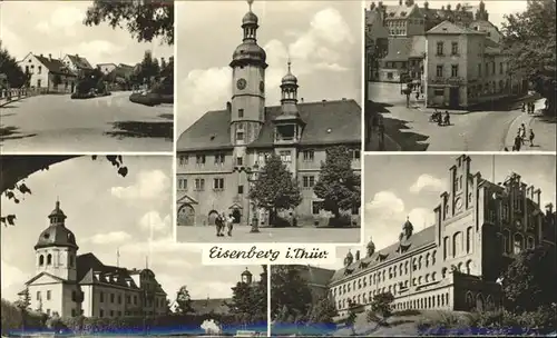 Eisenberg Thueringen Stadtansichten / Eisenberg /Saale-Holzland-Kreis LKR