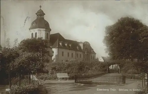 Eisenberg Thueringen Schloss Garten / Eisenberg /Saale-Holzland-Kreis LKR