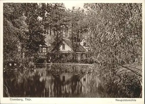 Eisenberg Thueringen Naupoldsmuehle / Eisenberg /Saale-Holzland-Kreis LKR