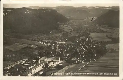 Oberlenningen Luftbild Kat. Lenningen