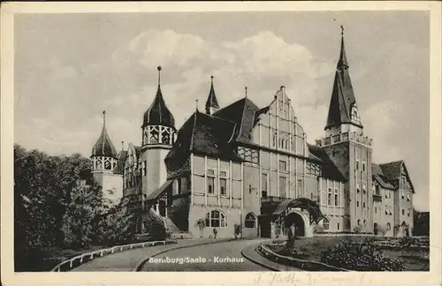 Bernburg Saale Kurhaus Kat. Bernburg