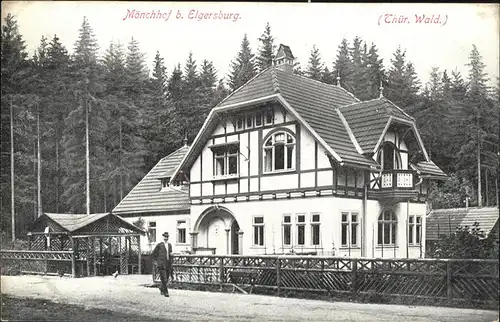 Elgersburg Fachwerk Moenchhof Kat. Elgersburg