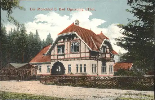 Elgersburg Fachwerk Moenchhof Kat. Elgersburg