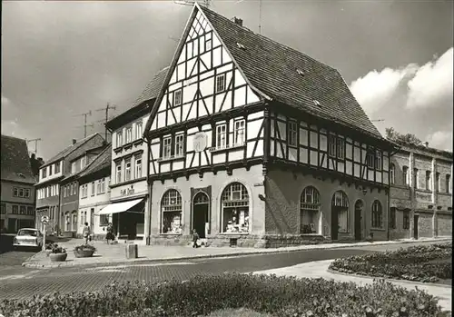 Bad Frankenhausen hist. Fachwerkhaus Kat. Bad Frankenhausen