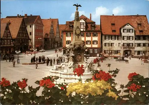 Schwabach Marktplatz Kat. Schwabach