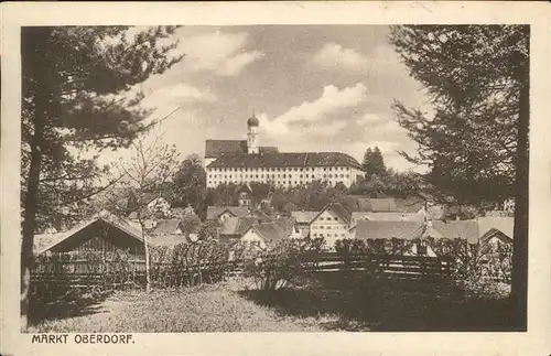 Marktoberdorf Teilansicht Kat. Marktoberdorf