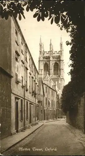 Oxford Oxfordshire Merton Tower / Oxford /Oxfordshire