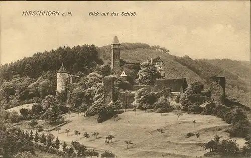 Hirschhorn Neckar Schloss Kat. Hirschhorn (Neckar)