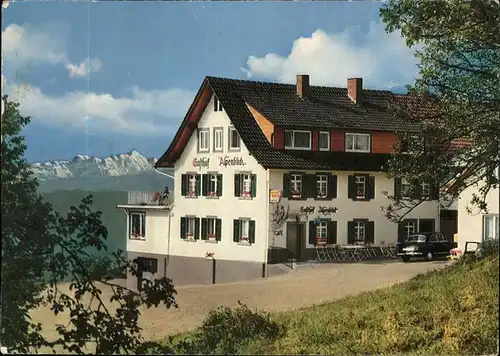 Endenburg Berggasthof Cafe Pension Alpenblick Kat. Steinen