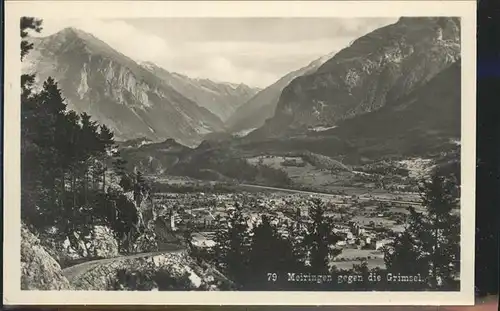 Meiringen Grimsel Kat. Meiringen