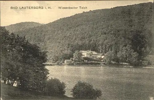 Bad Lauterberg Wiesenbecker Teich Kat. Bad Lauterberg im Harz