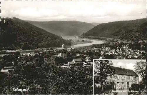 Neckargerach Gasthau Pension zur Eisenbahn Straetz Kat. Neckargerach