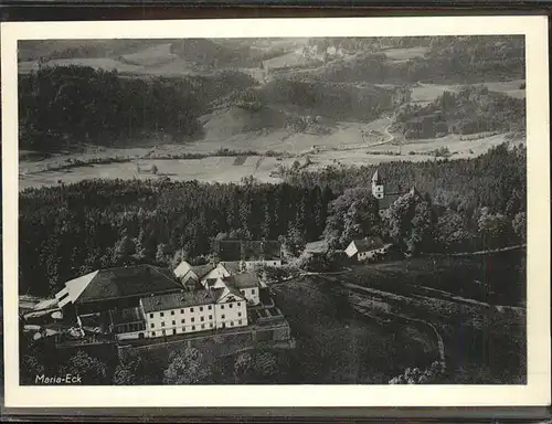 Maria Eck Kloster Berggasthof Kat. Siegsdorf