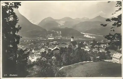 Bludenz Teilansicht Kat. Bludenz