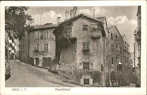 Hall Tirol Poschhaeusl Kat. Hall in Tirol