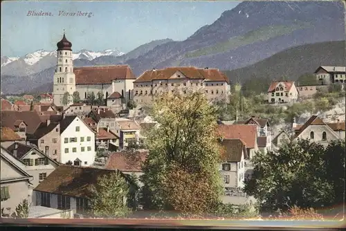 Bludenz Teilansicht Kat. Bludenz