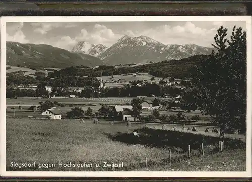 Siegsdorf Hochstaufen Zwiesel Kat. Siegsdorf