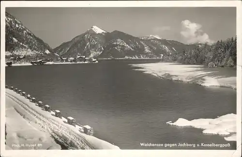 Walchensee Jochberg Kesselbergpass