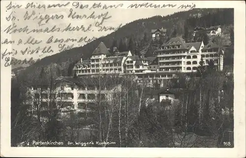 Partenkirchen Dr Wiggers Kurheim