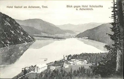 Achensee Hotel Seehof Hotel Scholastika Achenkirch