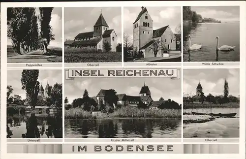 Reichenau Bodensee Muenster Kloster Mittelzell Oberzell Unterzell Kat. Reichenau
