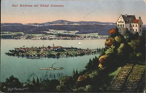 Reichenau Bodensee SchloÃŸ Salenstein Kat. Reichenau