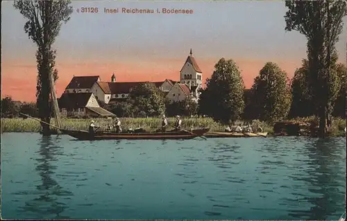 Reichenau Bodensee Ruderer Kat. Reichenau